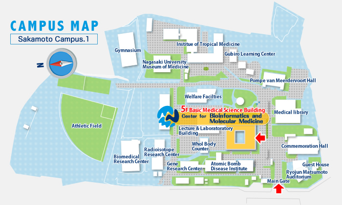 Sakamoto Campus Map