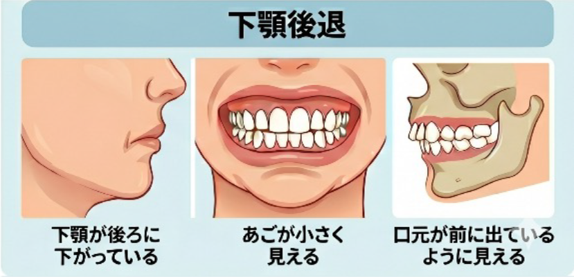 下顎後退